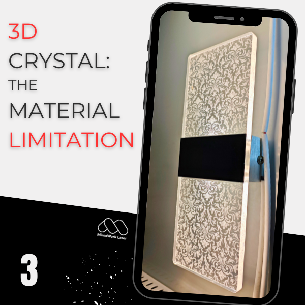 3D Crystal Il-Limitazzjoni tal-Materjal
