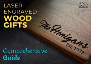 Website thumbnail for a guide about laser engraved wood gifts