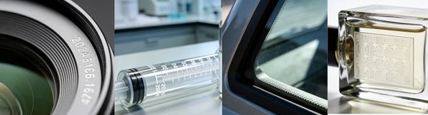 Applications of Glass Marking Laser .