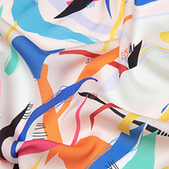 Custom Light Crepe Fabric