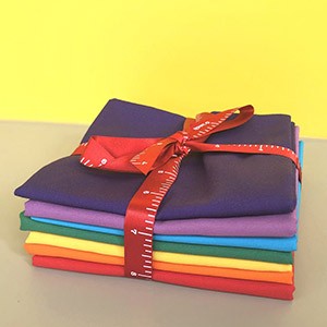 Rainbow Cotton Poplin Fabric