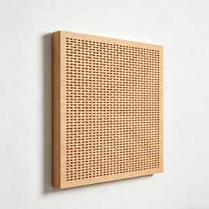 Birch Plywood Laser Cut Acoustic Panel