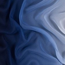 Blue Chiffon
