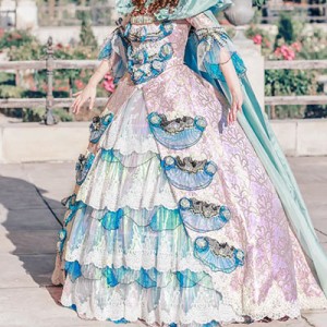 Brocade Fabric Stage Costumes
