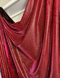 Burgundy-Lurex-Fabric