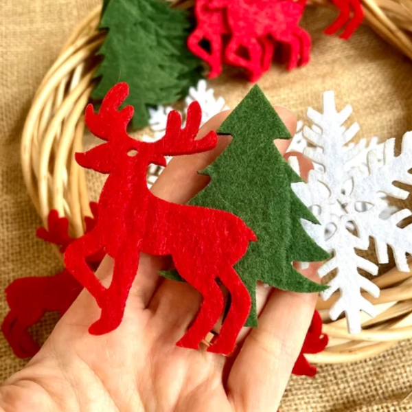 Christmas Felt Fabric