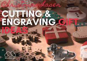 Laser cut and engraved Christmas gift ideas.
