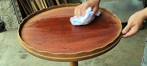 Cleaning Laser Cut Wood.