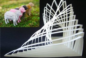 custom laser cutting paper artwork