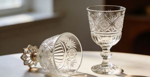 It's engraved glass cups.