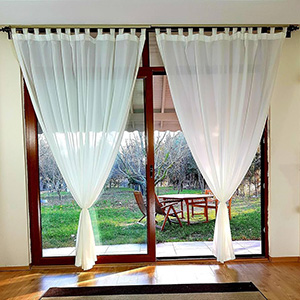 Genel Crepe Tulle Curtain