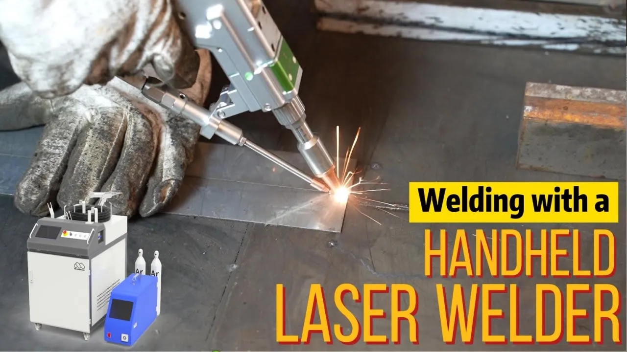 Video Thumbnail of: Handheld Laser Welding Demo