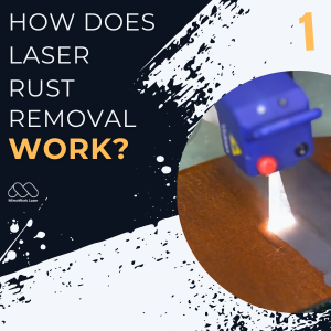 Jak działa laserowe usuwanie rdzy?Fragment sztuki