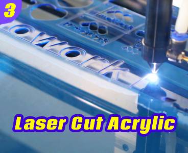 kako laserski rezati akril