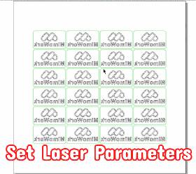 how to operate galvo laser machine set laser parameters