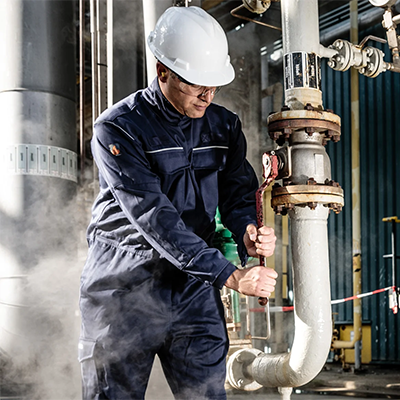 شعلہ مزاحم کارکن کے تحفظ کے لیے صنعتی Nomex® لباس