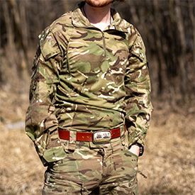 برطانوی MTP کیموفلاج میں ملٹری گریڈ Coolmax ملبوسات، اعلی نمی کے انتظام کے لیے ڈیزائن کیا گیا ہے۔