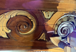 Laser Cleaning Paint From Wood.