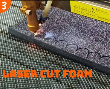 laser cutting foam core