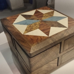 Serlêdana Inlay Wood Cut Laser Cut