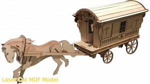 Laser Cut Mdf Model