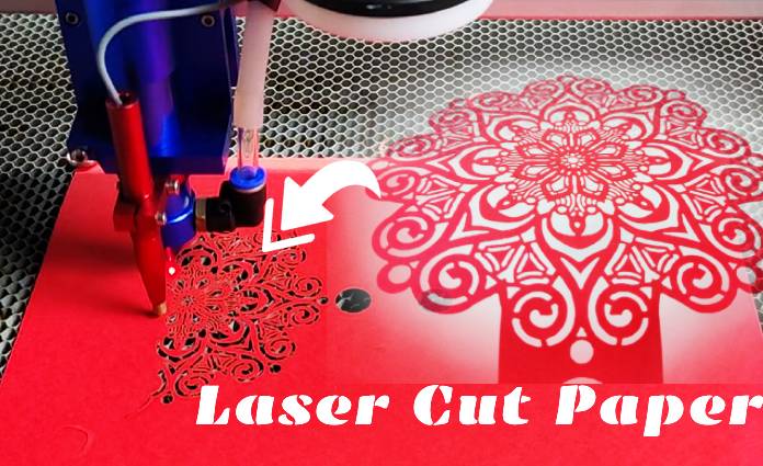 laser cutting paper