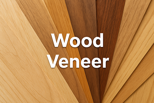 Laser-cut wood veneer with precise patterns.