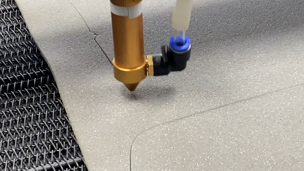Laser  Cutting Foam