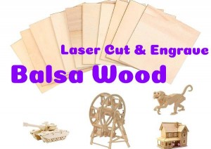 laser cutting balsa wood