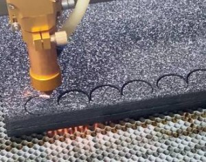 laser cutting foam core