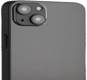 Laser engraved anodized aluminum phone case.
