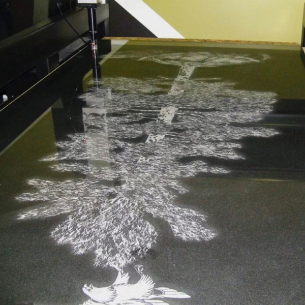 Laser Engraved Granite