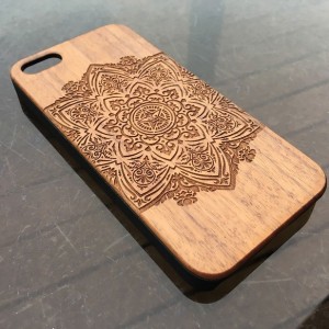 Laser Engraved Art On Wood