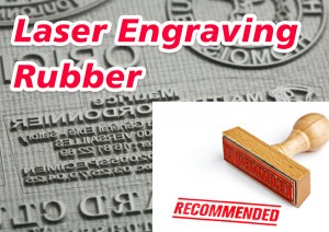 laser engraving rubber stamp