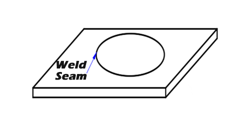 laser weld seam
