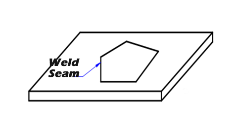 laser weld seam
