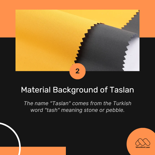 Image Introduction of 
Material background of taslan