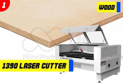 chuẩn bị cắt laser gỗ và máy cắt laser gỗ