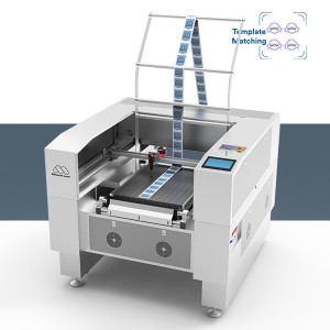 roll woven label laser cutting machine from MimoWork Laser