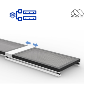 Shuttle Table System for Acrylic Laser Engraver