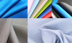 Five different textile fabrics suitable for laser cutting