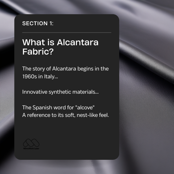 Podsumowanie treści Czym jest tkanina Alcantara