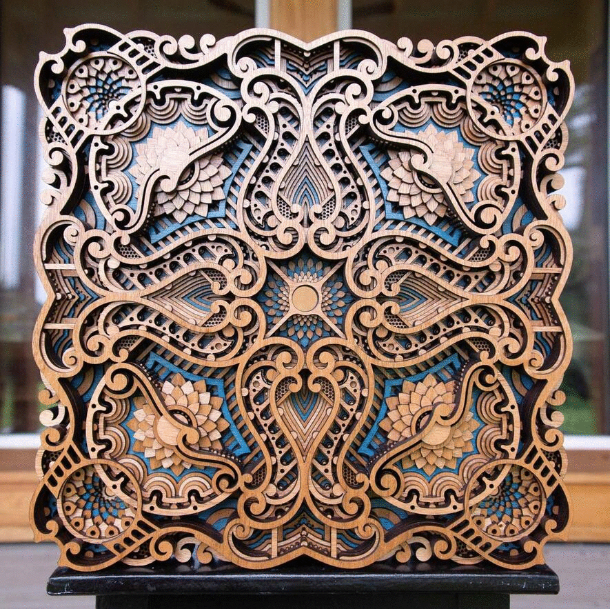 Wood Crafts Laser Cutting