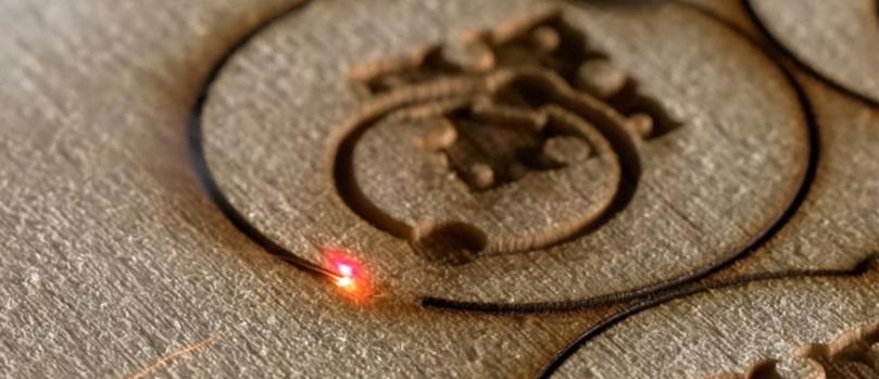 laser engraving wood